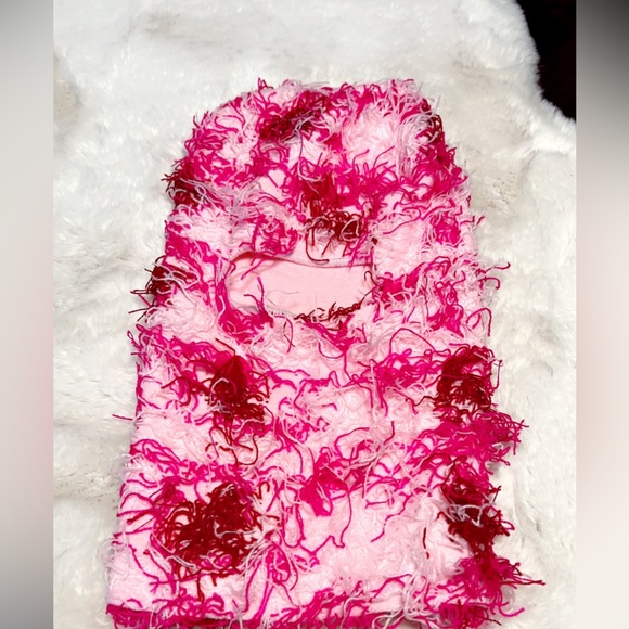 SHEIN 1 pc Unisex Color Block Windproof Fashionable Balaclav a cap Outdoor - Picture 5 of 5